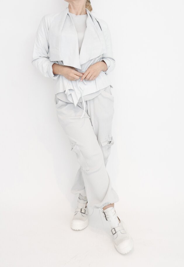 Sort Aarhus - Pants with pockets and button closure