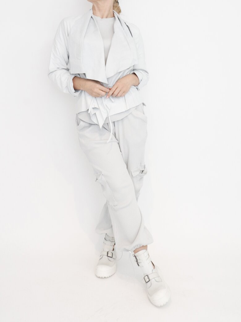 Sort Aarhus - Pants with pockets and button closure