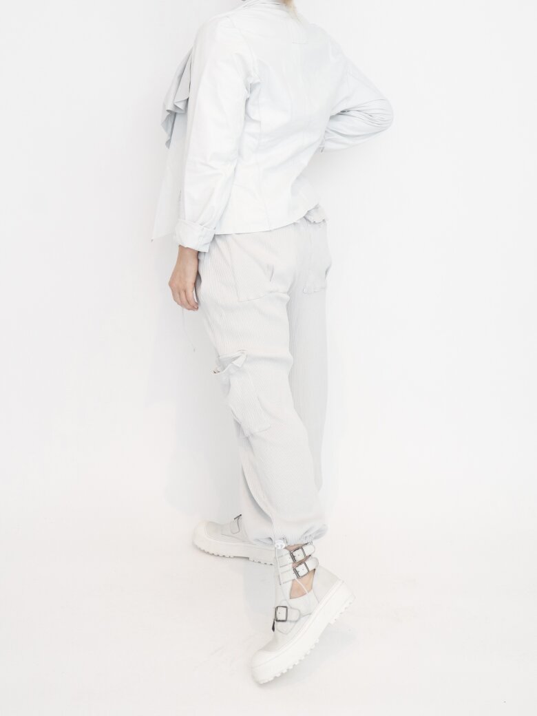 Sort Aarhus - Pants with pockets and button closure