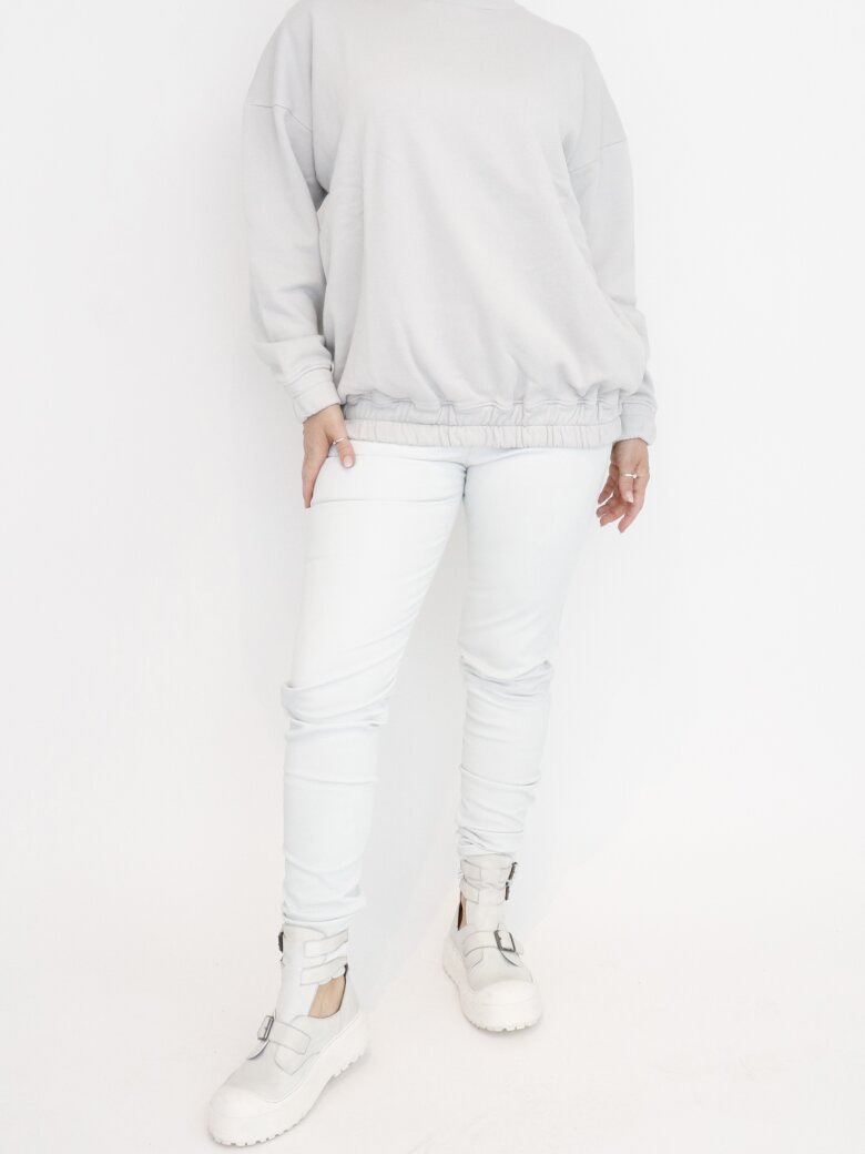 Sort Aarhus - High waist leather leggings