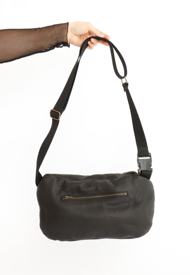 Sort Aarhus - Bag in shrunken leather