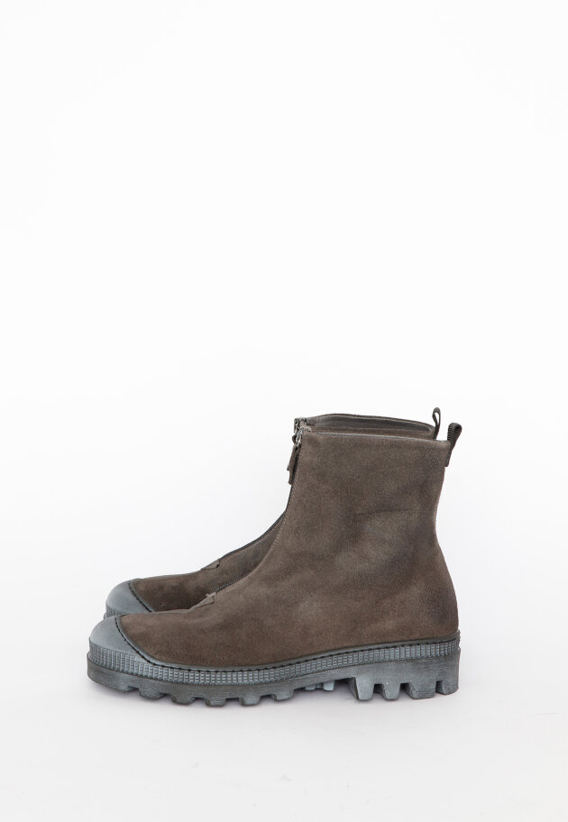 Boots short with zipper