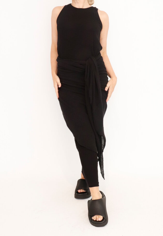 Sort Aarhus - Sleeveless underlayer dress