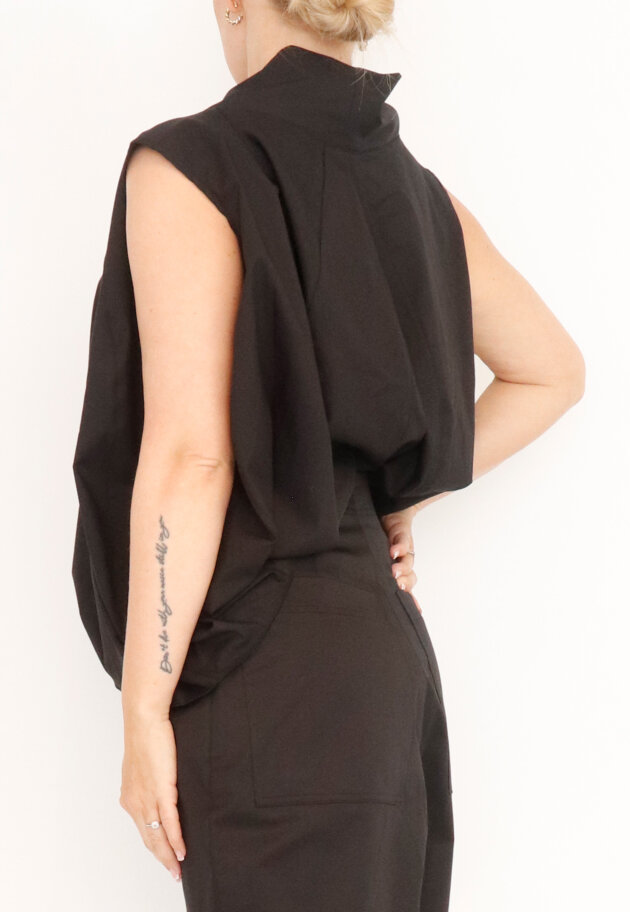 Sort Aarhus - Elegant loose fit top