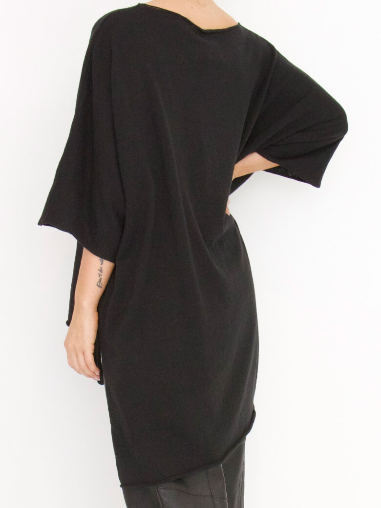 Sort Aarhus - Oversized knit sweater