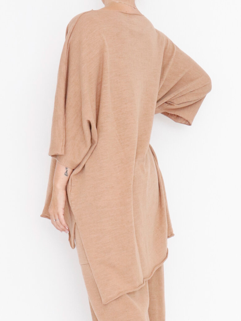 Sort Aarhus - Oversized knit sweater