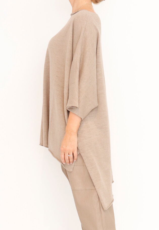 Sort Aarhus - Oversized knit sweater