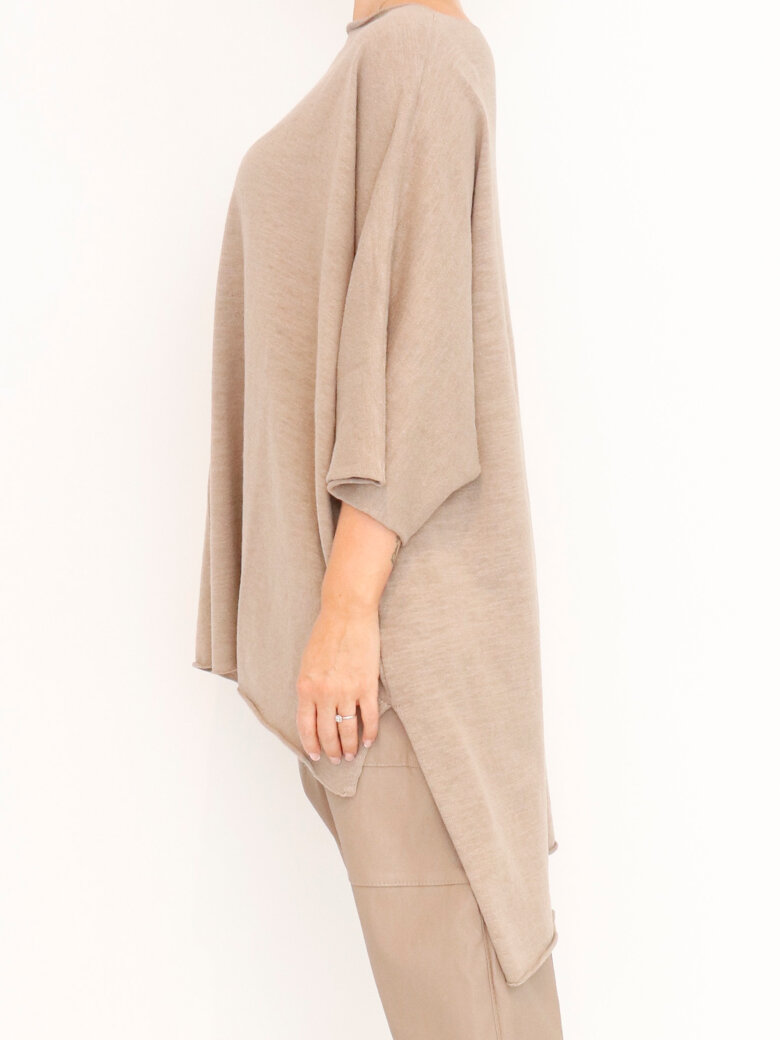 Sort Aarhus - Oversized knit sweater