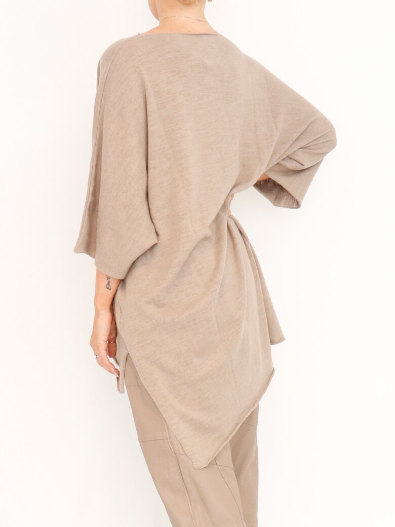 Sort Aarhus - Oversized knit sweater