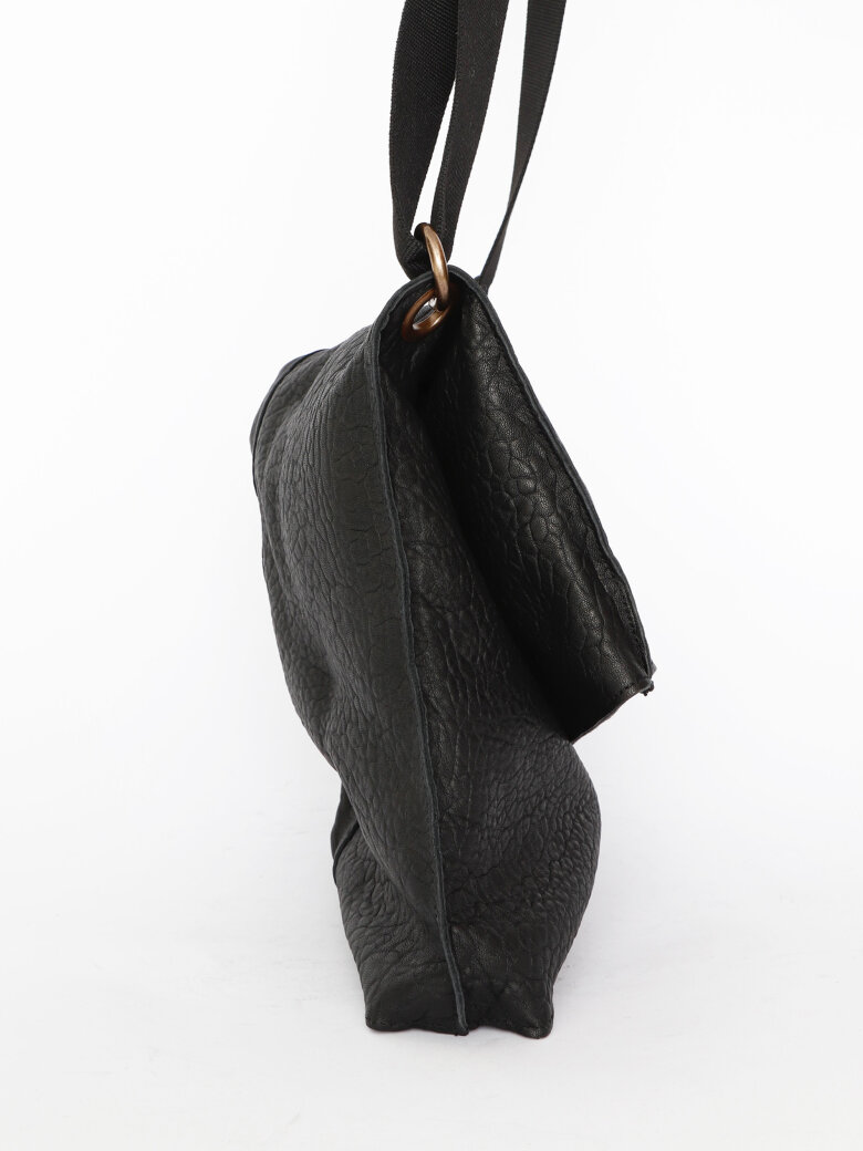 Sort Aarhus - Shoulder bag with button closure
