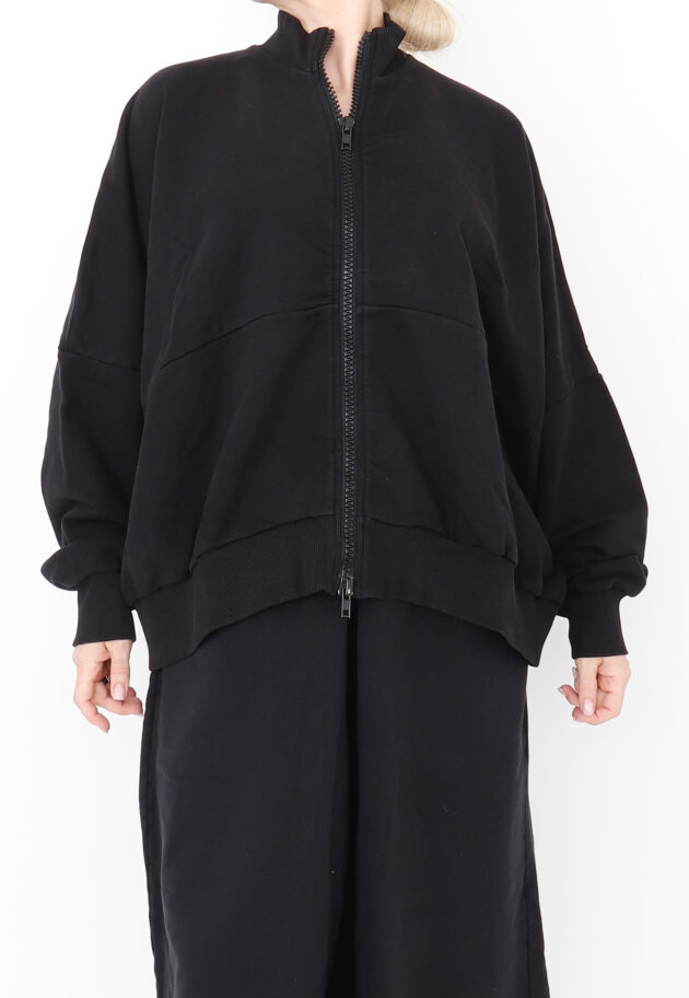 Sort Aarhus - Cardigan with zipper