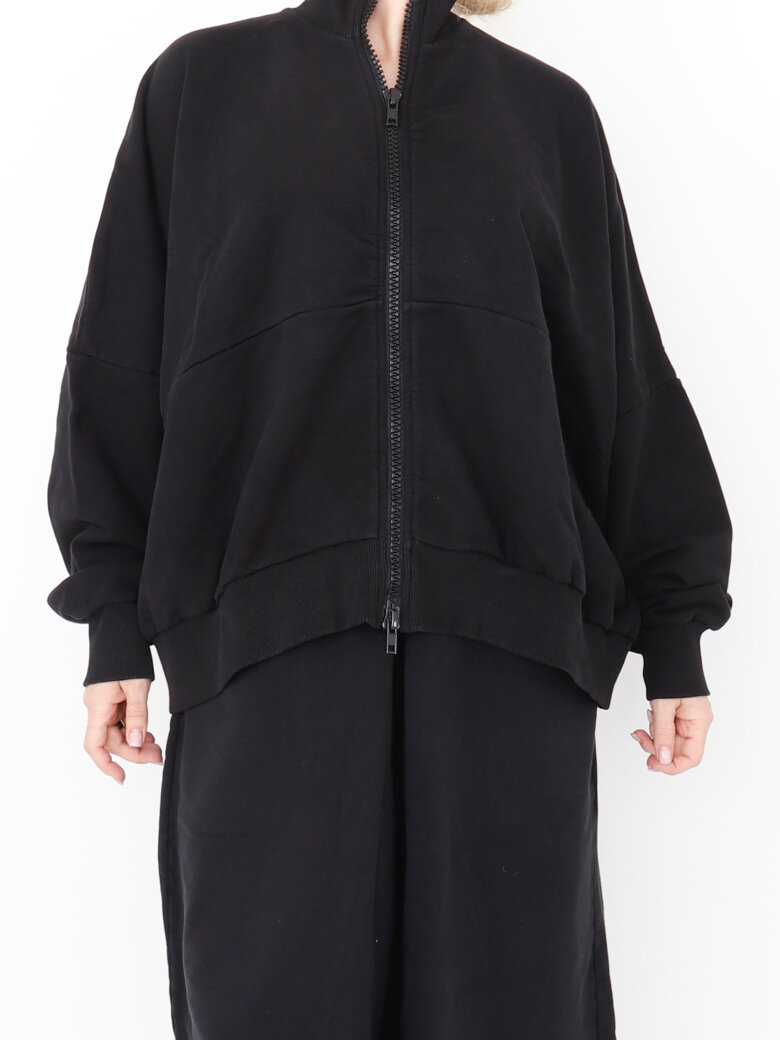 Sort Aarhus - Cardigan with zipper