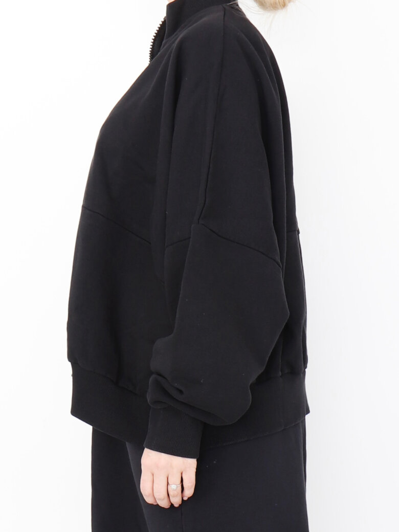 Sort Aarhus - Cardigan with zipper