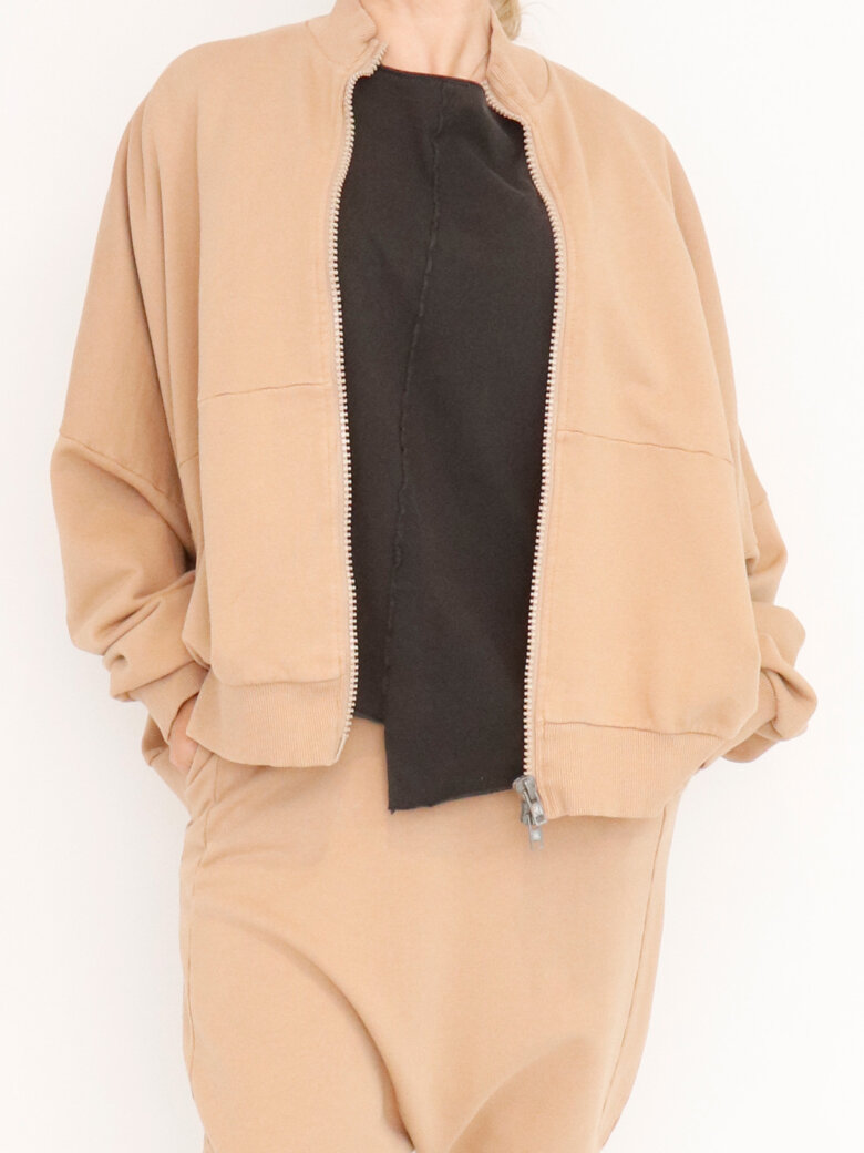 Sort Aarhus - Cardigan with zipper