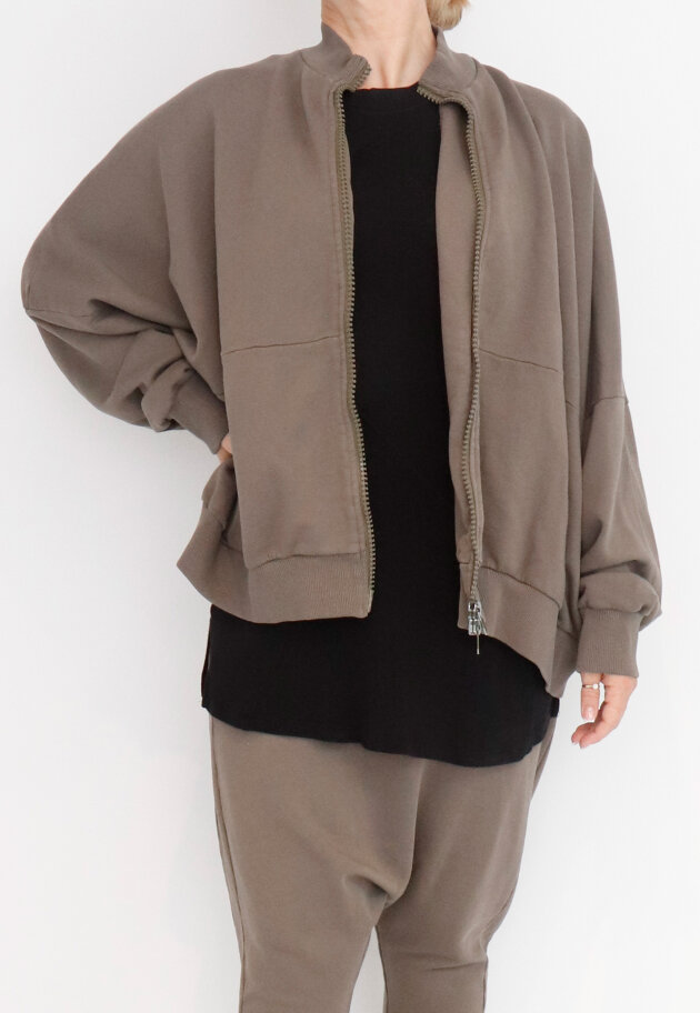Sort Aarhus - Cardigan with zipper