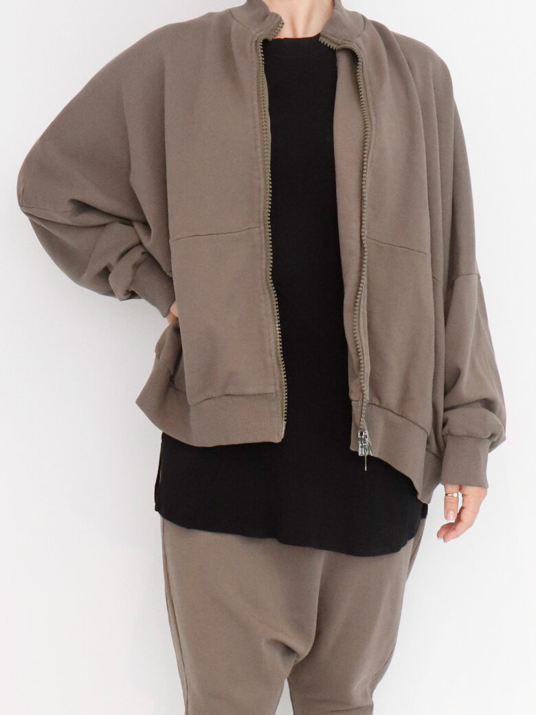 Sort Aarhus - Cardigan with zipper