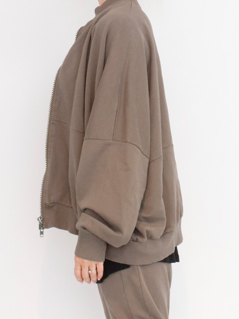 Sort Aarhus - Cardigan with zipper