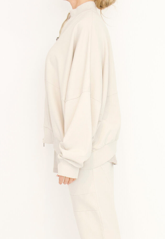 Sort Aarhus - Cardigan with zipper
