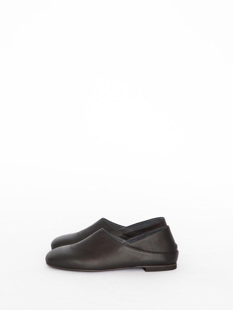 Sort Aarhus - Ballet flat with leather sole