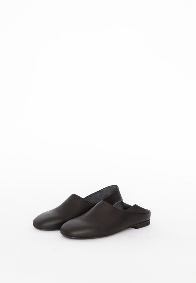 Sort Aarhus - Ballet flat with leather sole