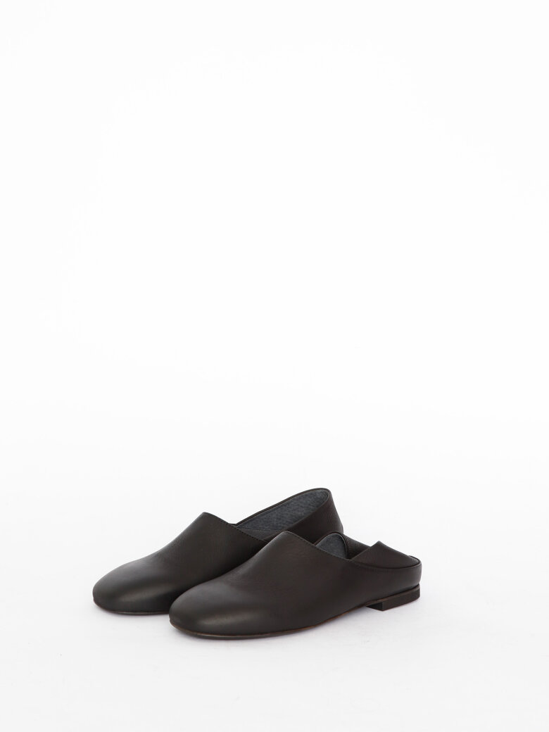Sort Aarhus - Ballet flat with leather sole