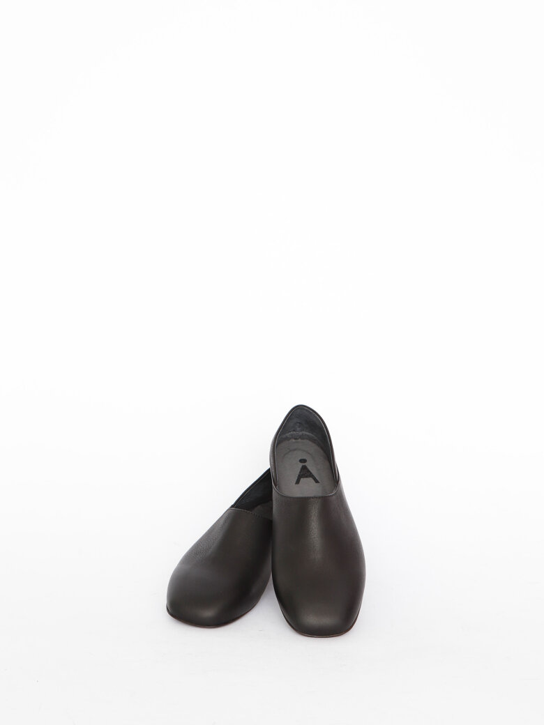 Sort Aarhus - Ballet flat with leather sole