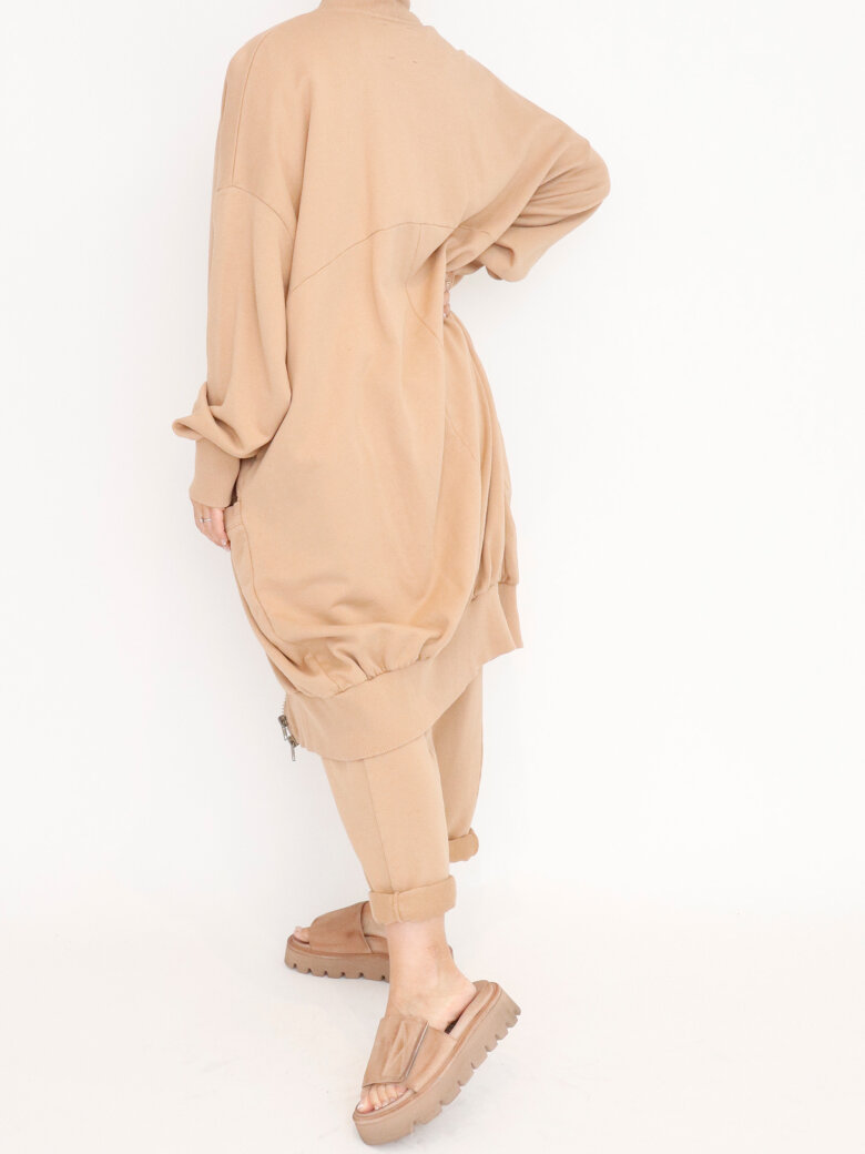 Sort Aarhus - Long cardigan with zipper