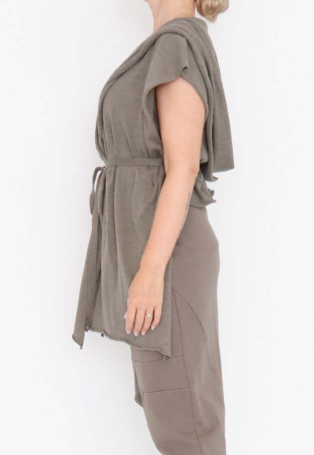 Sort Aarhus - Stylish knitted vest 