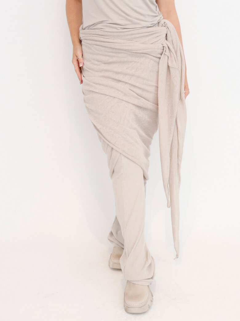 Sort Aarhus - Multifunctional scarf in cotton/linen
