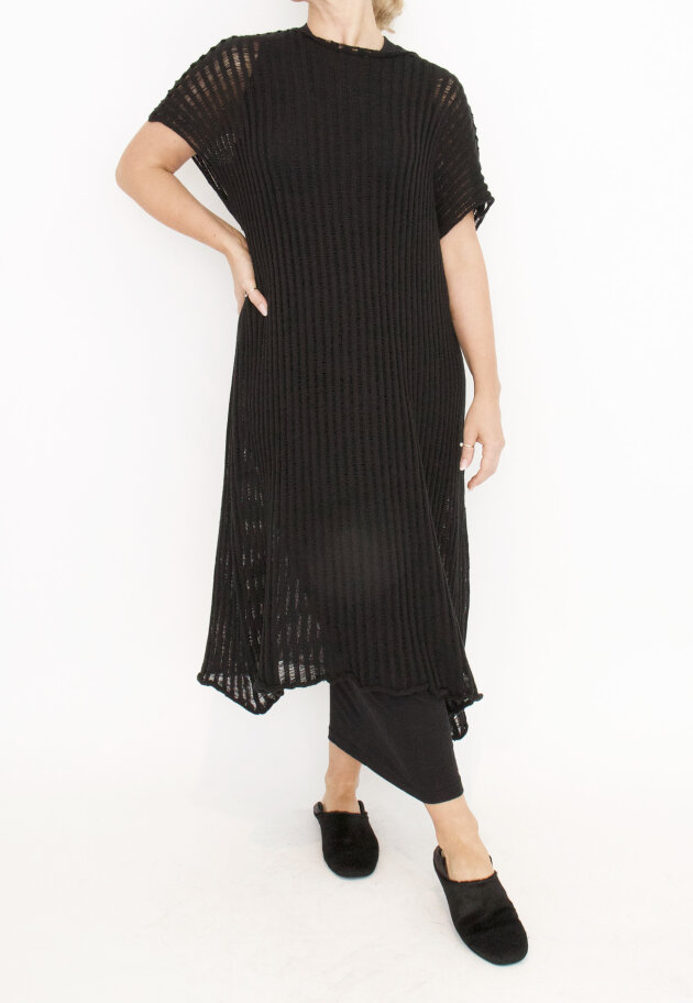 Sort Aarhus - Knitted dress