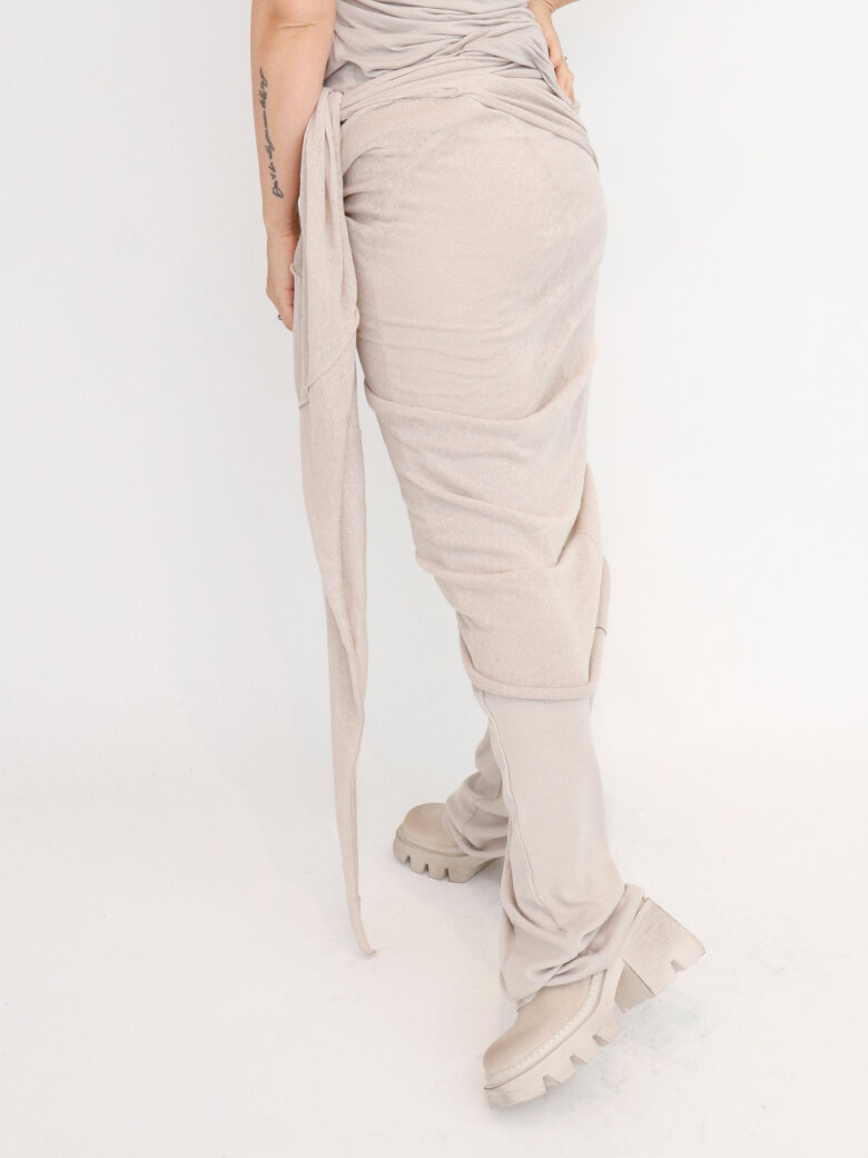 Sort Aarhus - Multifunctional scarf in cotton/linen