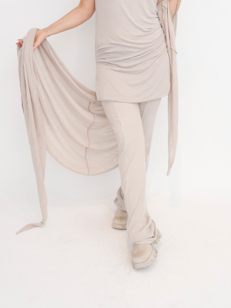 Sort Aarhus - Multifunctional scarf in cotton/linen