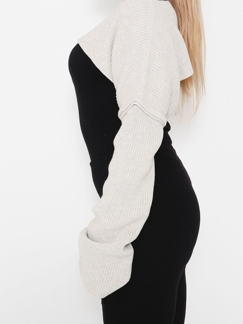 Sort Aarhus - Knit sleeves
