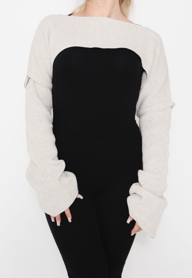 Sort Aarhus - Knit sleeves