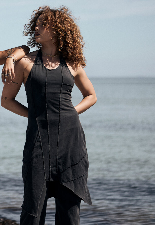 Sort Aarhus - Halterneck dress
