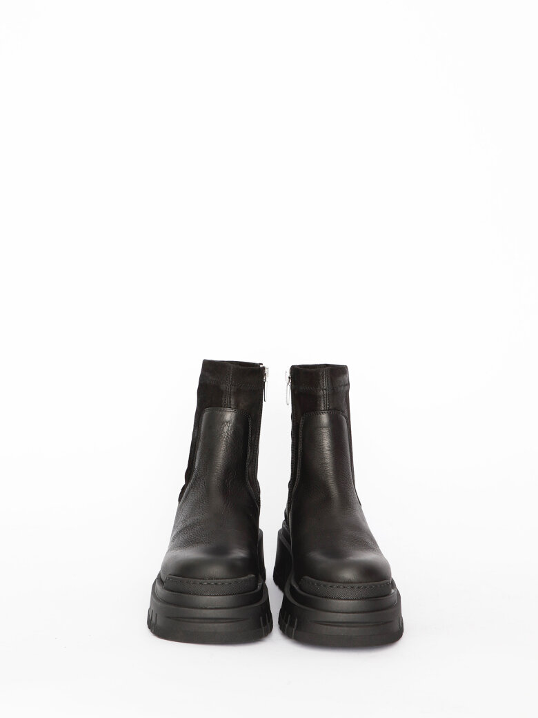 Lofina - Boot with suede and zipper