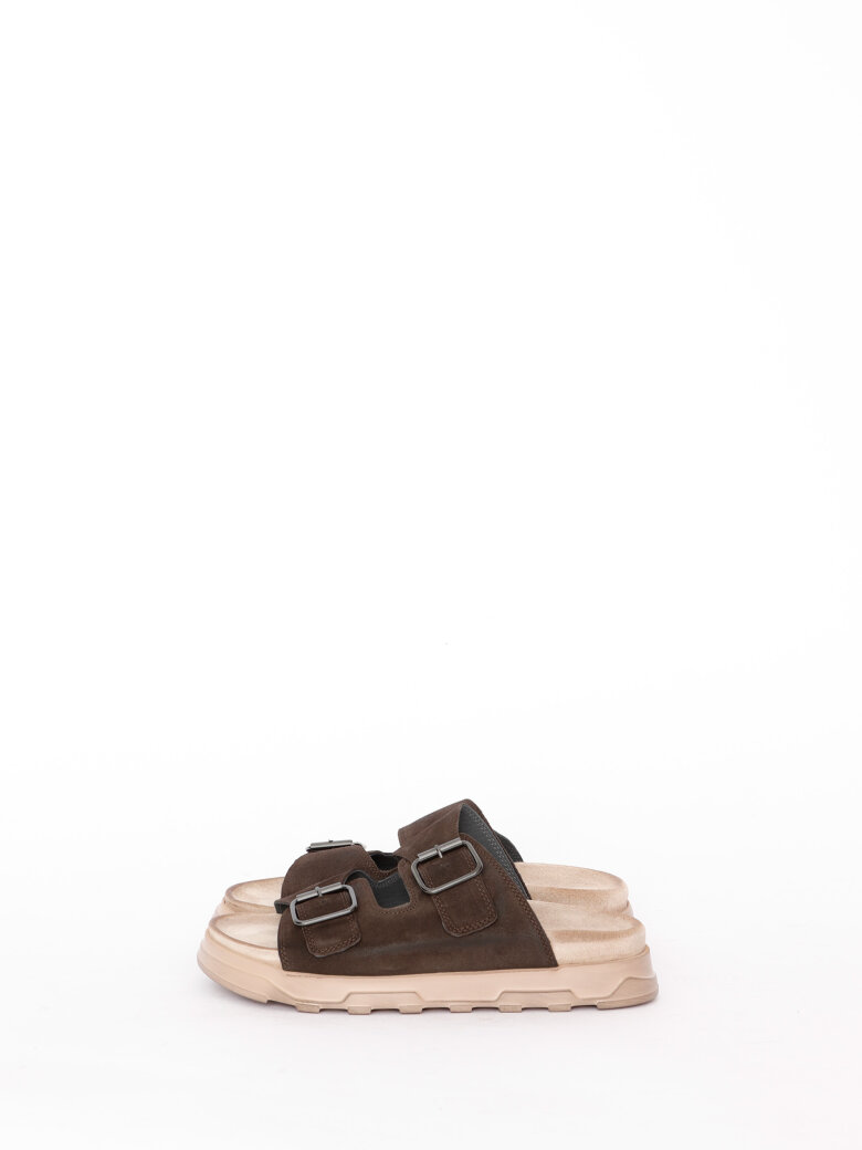 Lofina - Sandal med fodsengssål og spænder