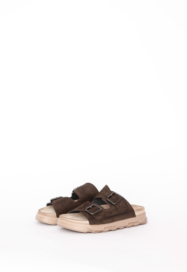 Lofina - Sandal med fodsengssål og spænder
