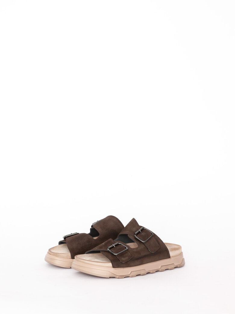 Lofina - Sandal med fodsengssål og spænder