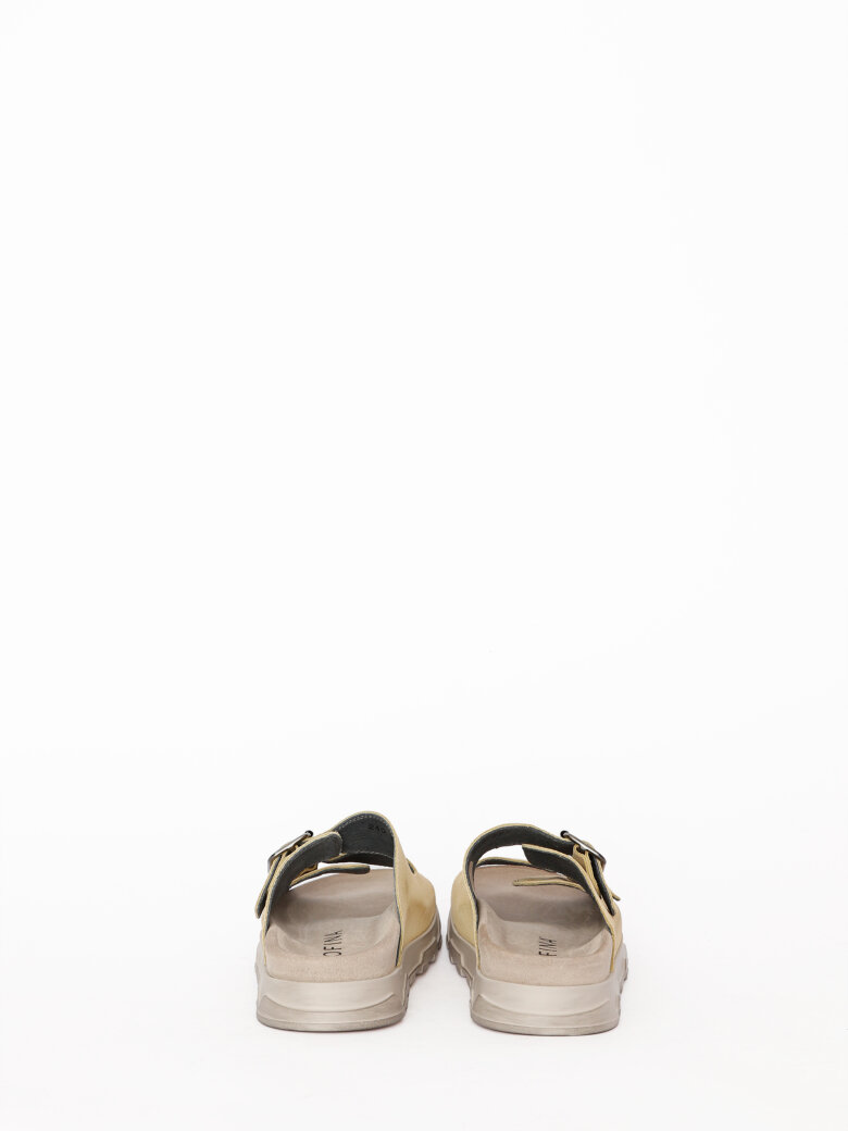 Lofina - Sandal with footbed sole and buckles