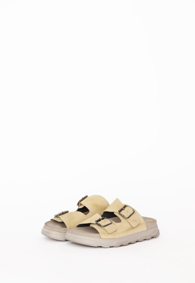 Lofina - Sandal med fodsengssål og spænder
