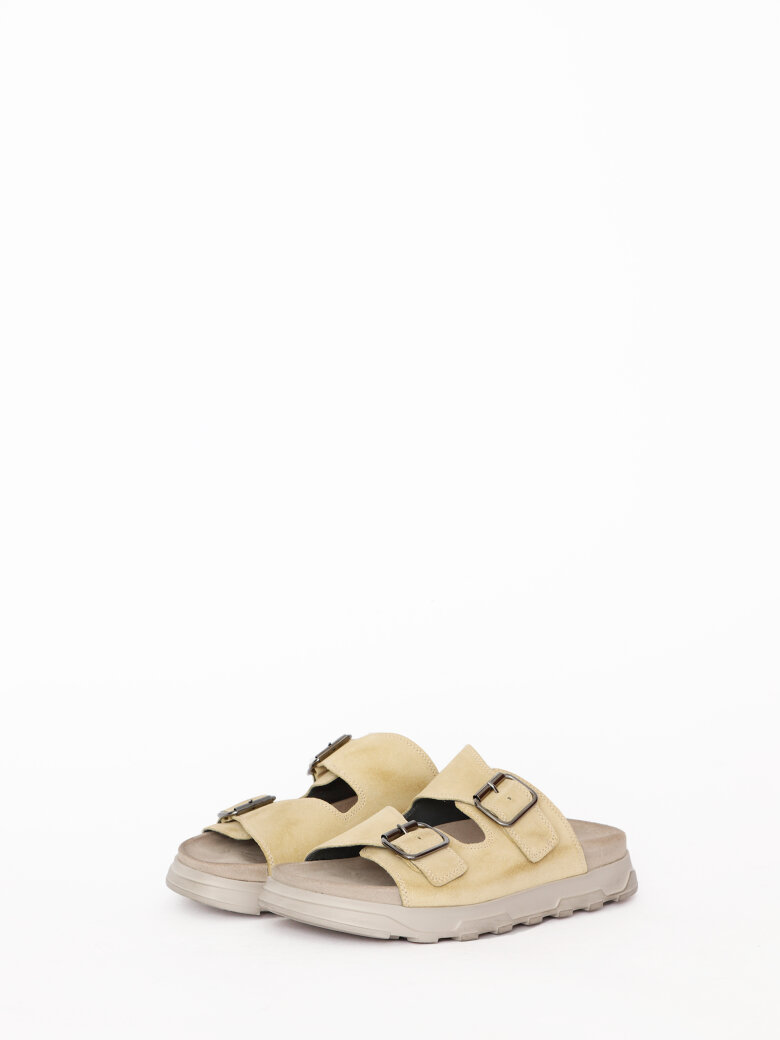 Lofina - Sandal med fodsengssål og spænder