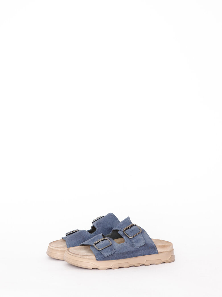 Lofina - Sandal med fodsengssål og spænder