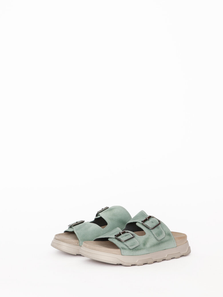 Lofina - Sandal med fodsengssål og spænder