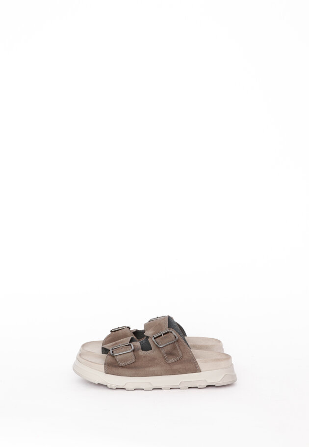 Lofina - Sandal med fodsengssål og spænder