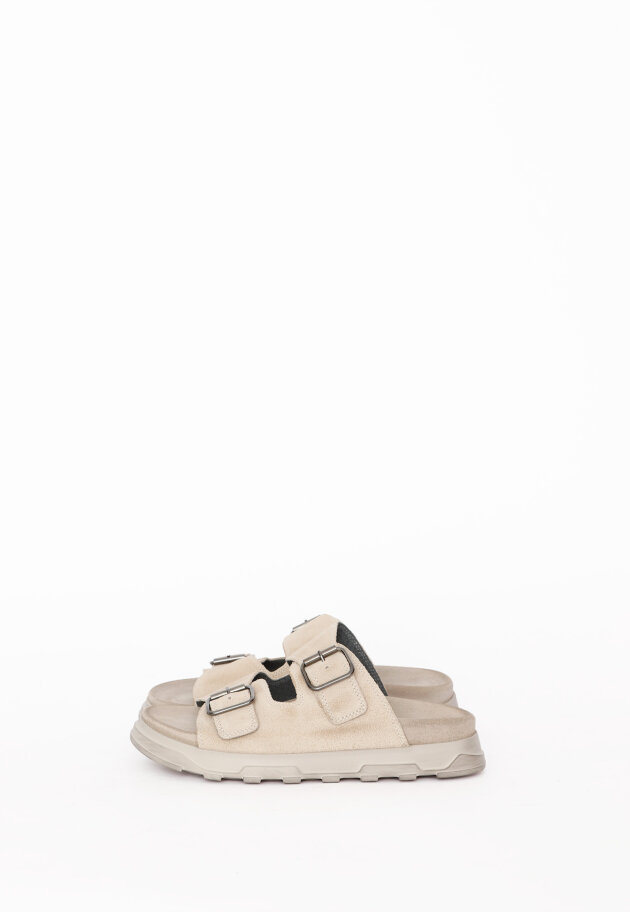 Lofina - Sandal med fodsengssål og spænder