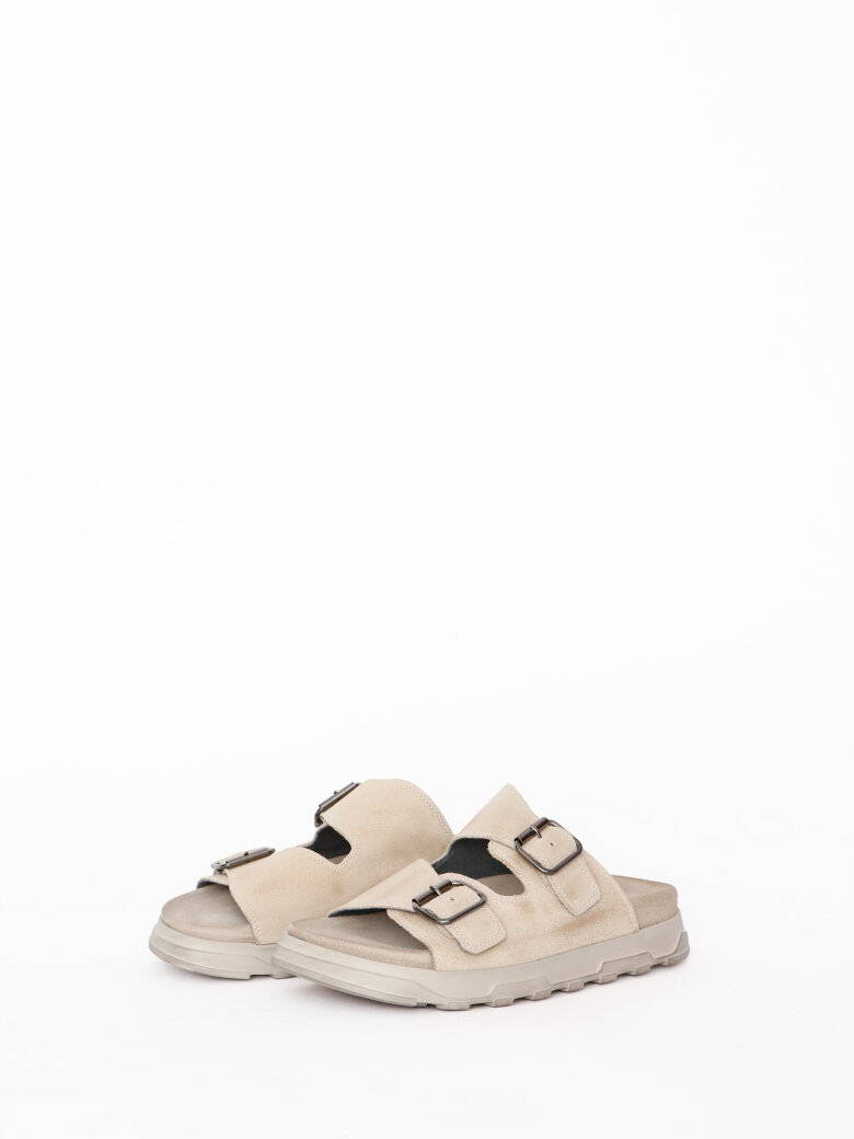 Lofina - Sandal med fodsengssål og spænder