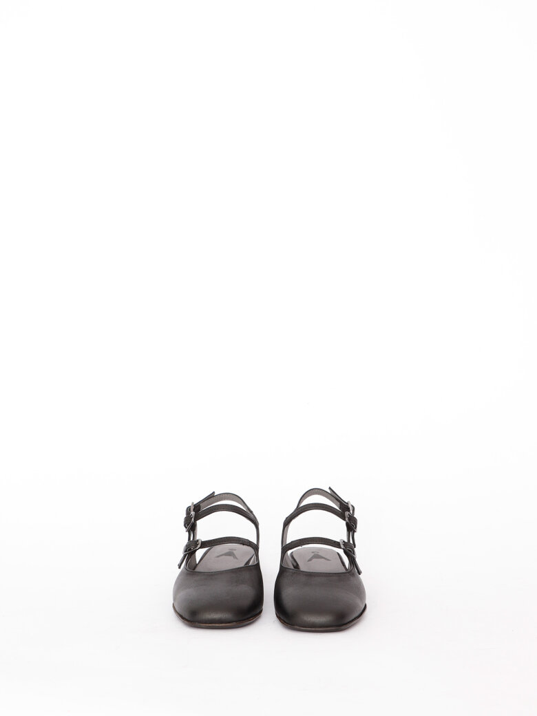 Sort Aarhus - Ballet flat with leather sole