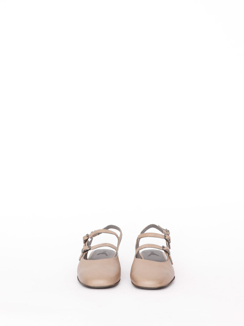 Sort Aarhus - Ballet flat with leather sole