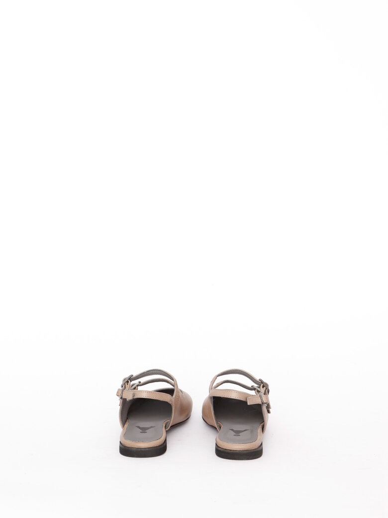 Sort Aarhus - Ballet flat with leather sole